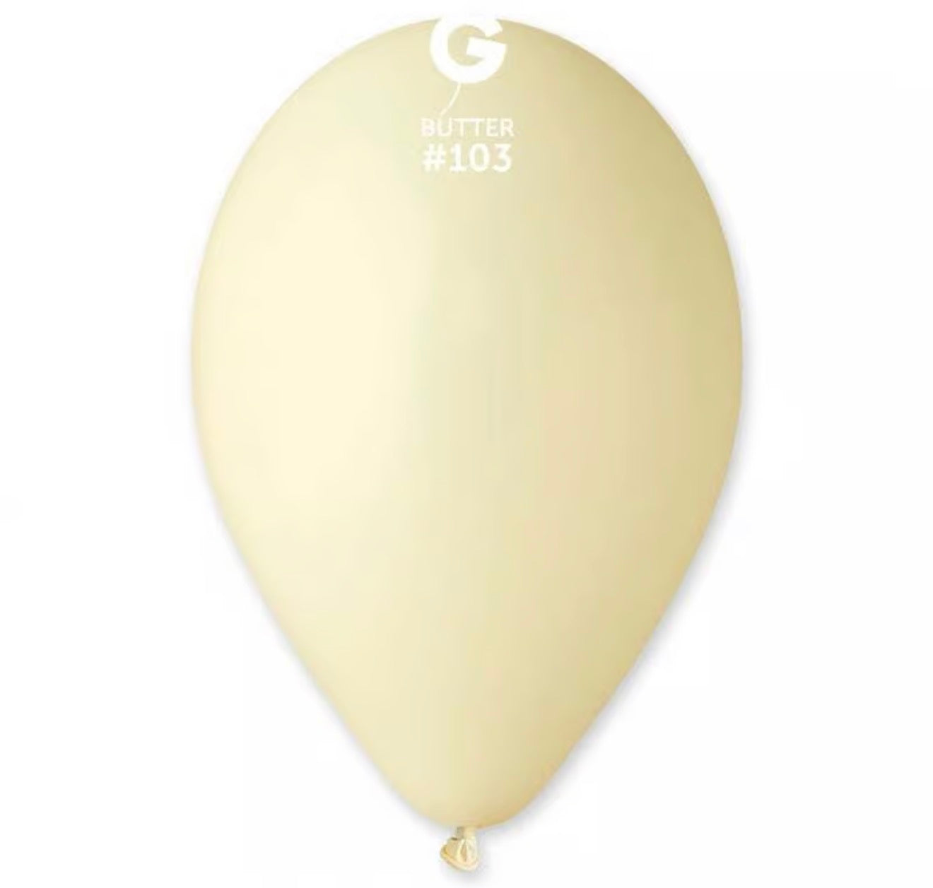 G110: #103 Butter Standard Color 12in