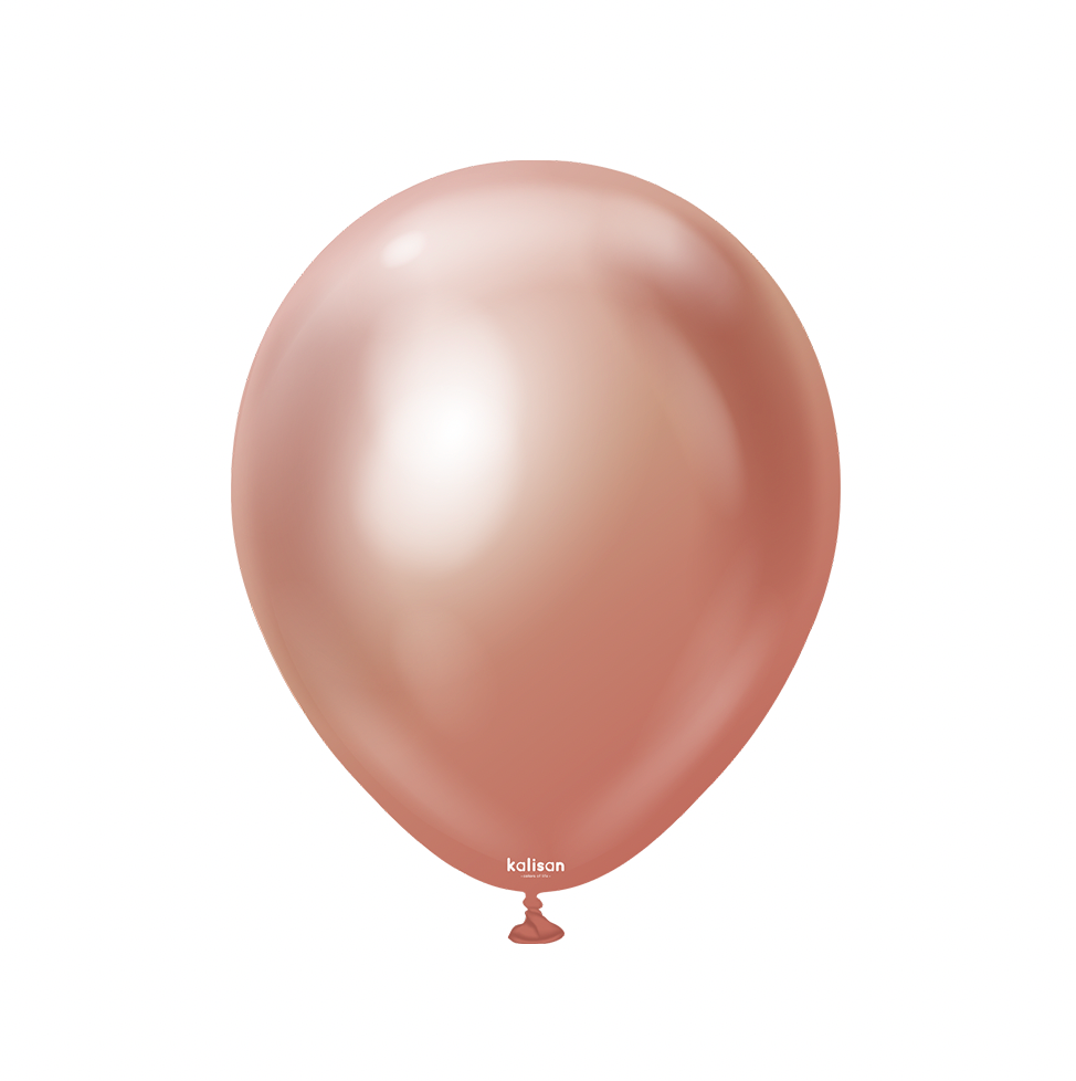 12 inch Rose Gold Mirror (Chrome) Color Kalisan- 50 PC