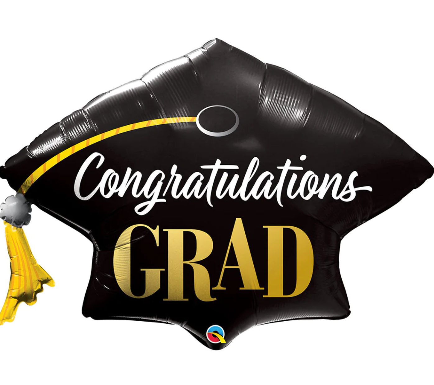 41" Congratulations Grad Cap Shape Mylar Balloon