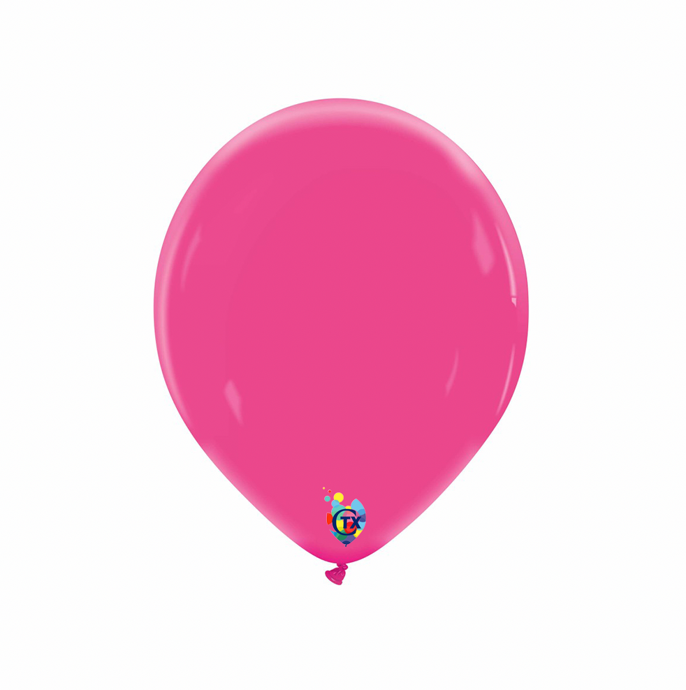 12 inch Raspberry Pink Standard Color Cattex - 50 PC