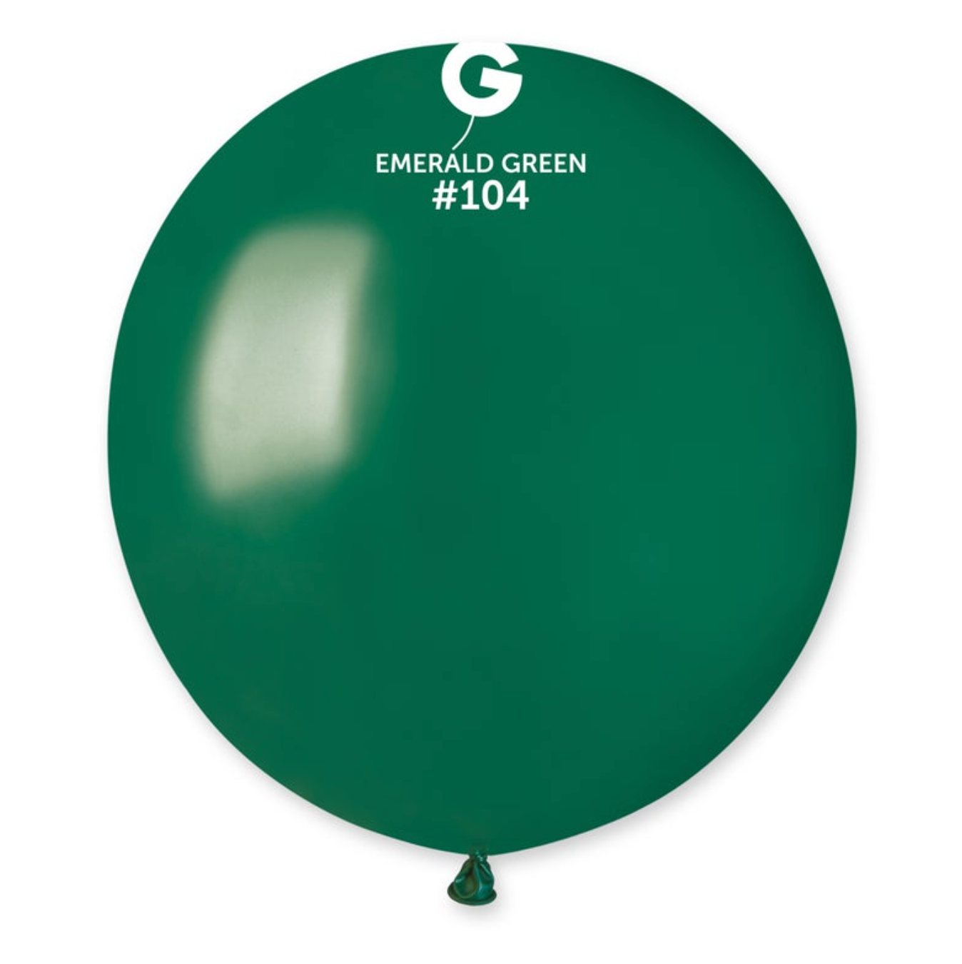 G150: #104 Bottle Green (Emerald Green) Standard Color 19 inch