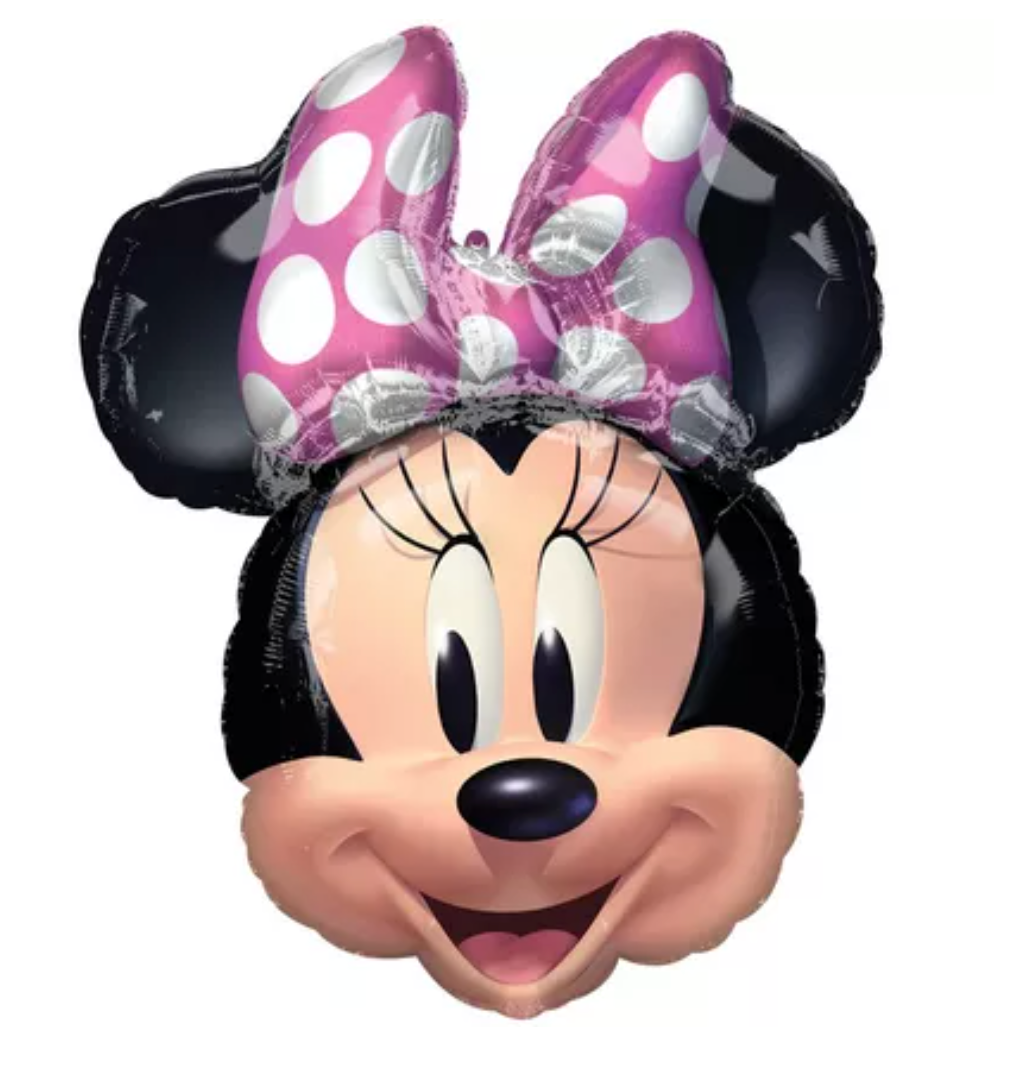 26" Minnie Mouse Head Mylar