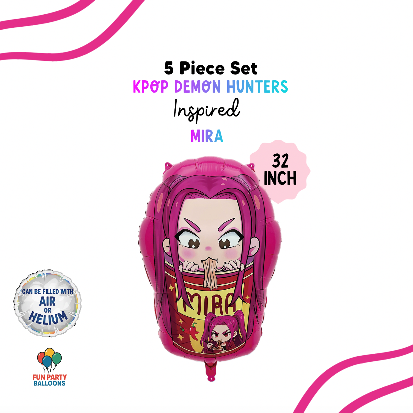 32" K-Pop Character Balloon - Mira