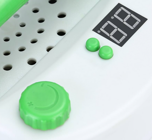 Double Nozzle Electric Balloon Pump - with sizer and pressure adjuster - AC110- 120V