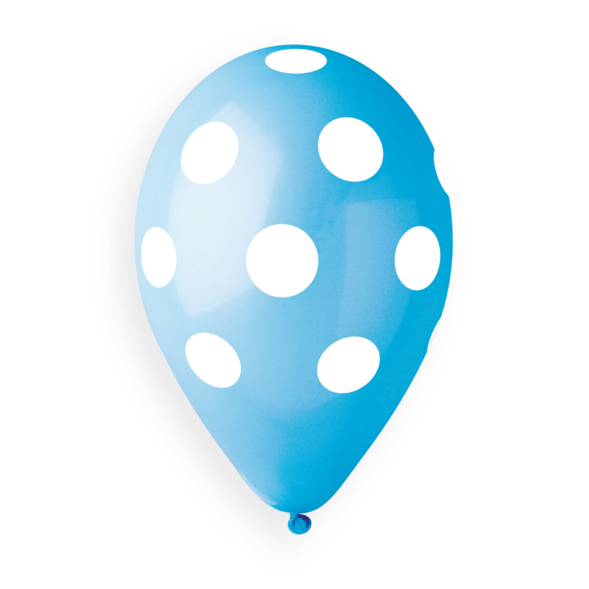 GS110: #009 Light Blue/White Polka Dot #157 12 in