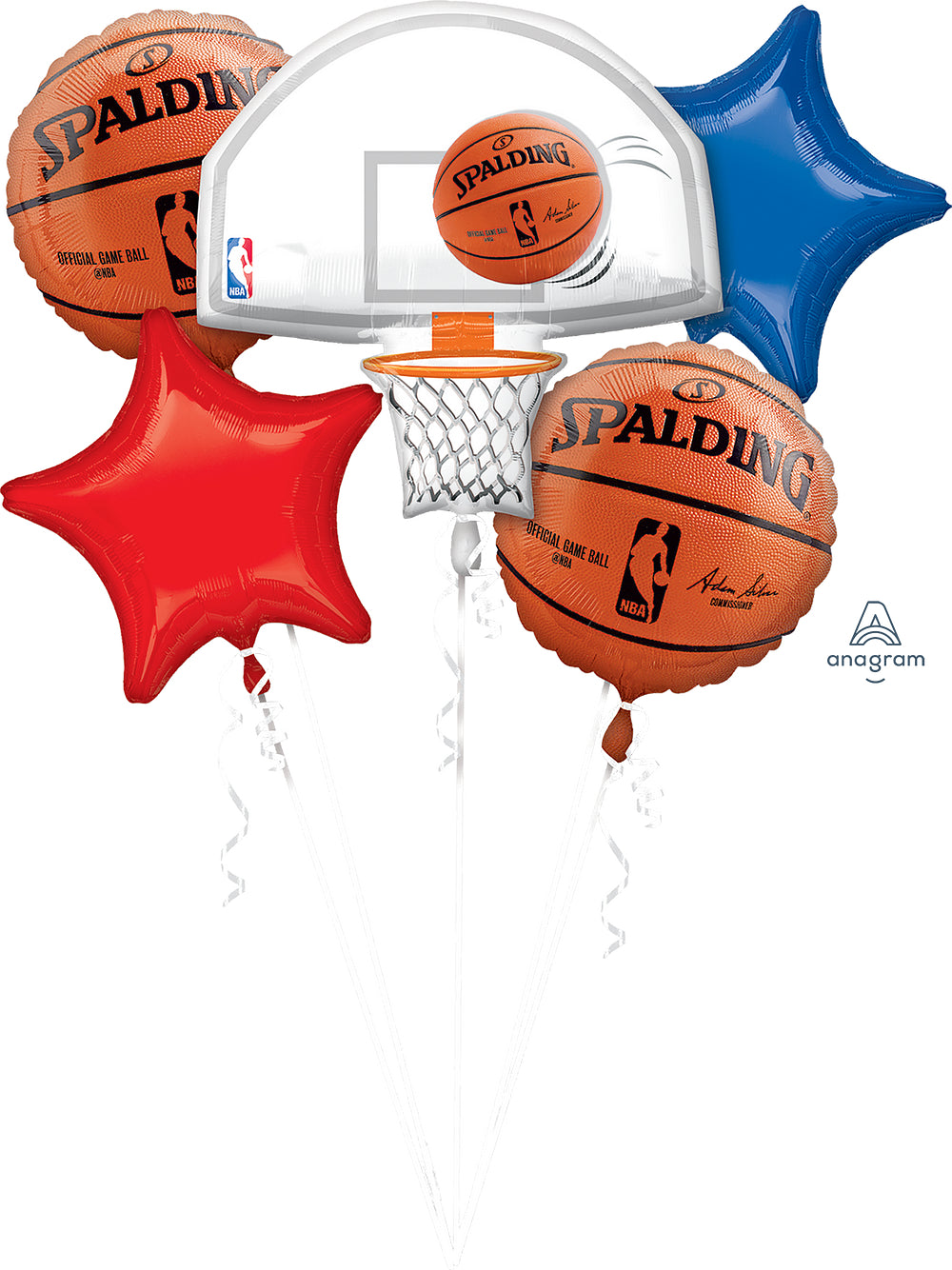 NBA Basketball Stars 5 Pc Bouquet