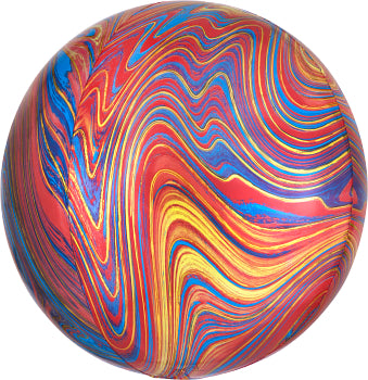 15" Colorful Marblez™ Orbz Balloon