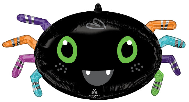 25" Halloween Spider Mylar Foil Balloon