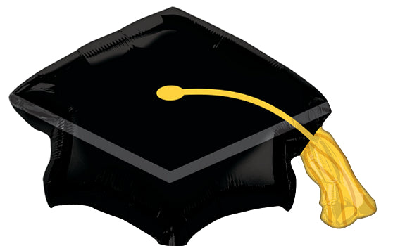 31" Grad Cap Foil Balloon