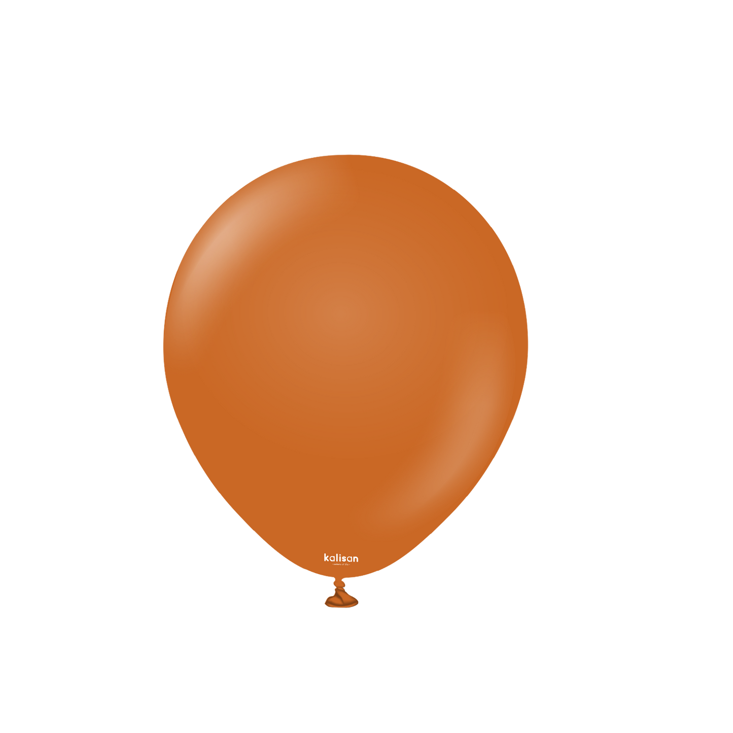 5 inch Rust Orange Retro Color Kalisan- 100 PC