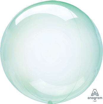 10 INCH Crystal Clearz Petite GREEN (SELF-SEALING)