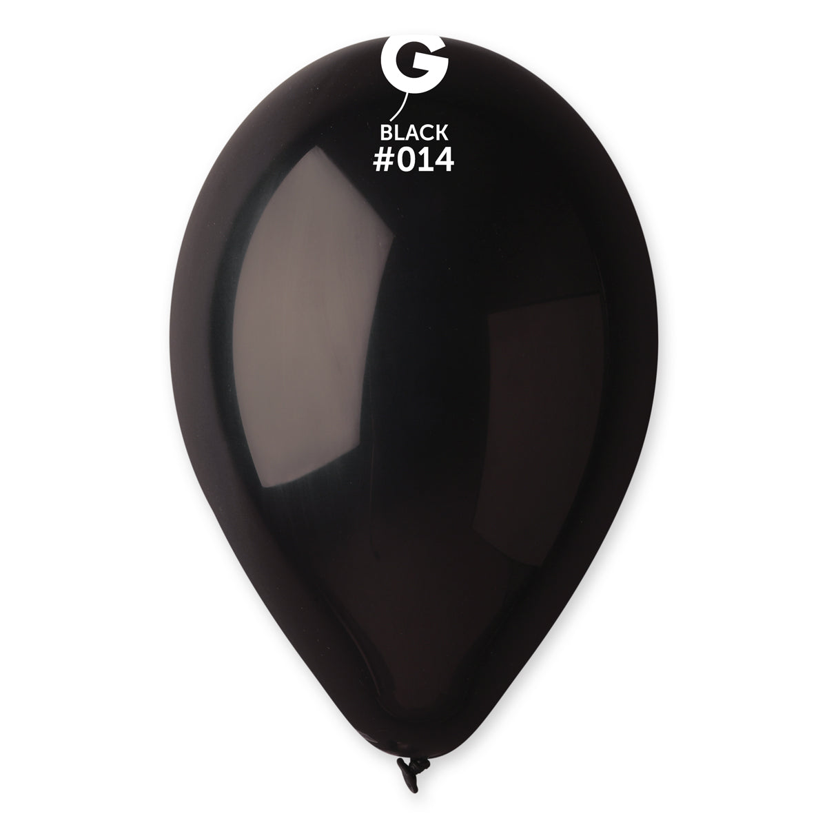 G110: #014 Black Standard Color 12 in