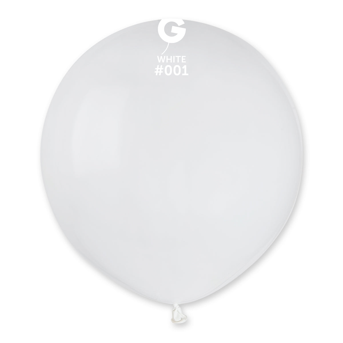 G150: #001 White Standard Color 19 in