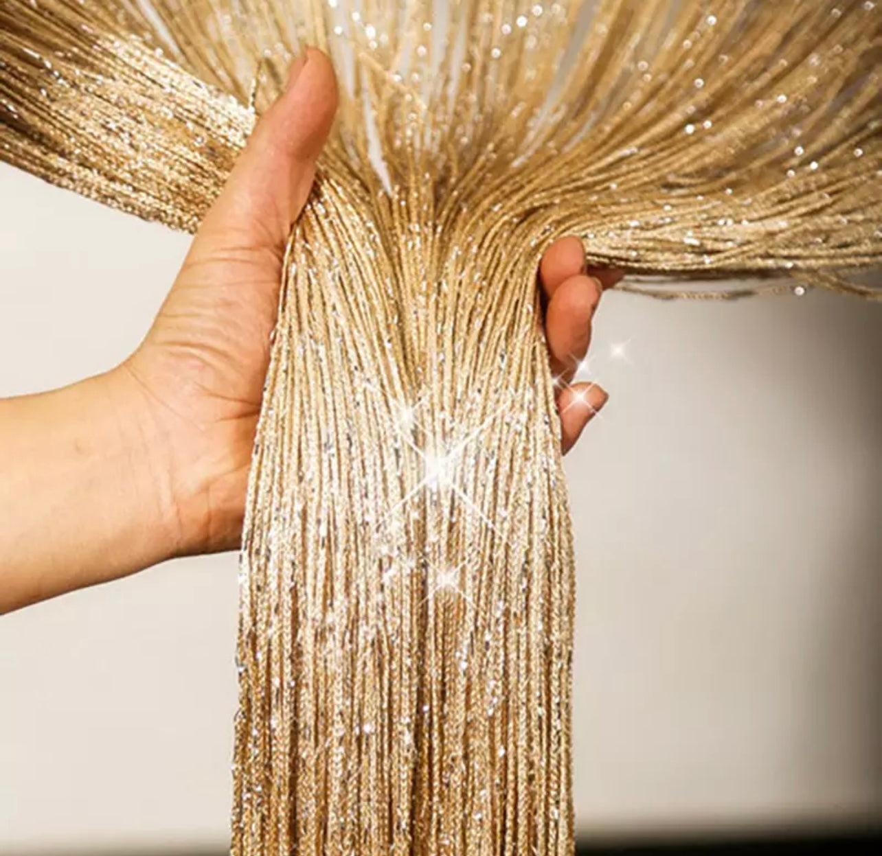 Sparkle Shimmer String Curtain
