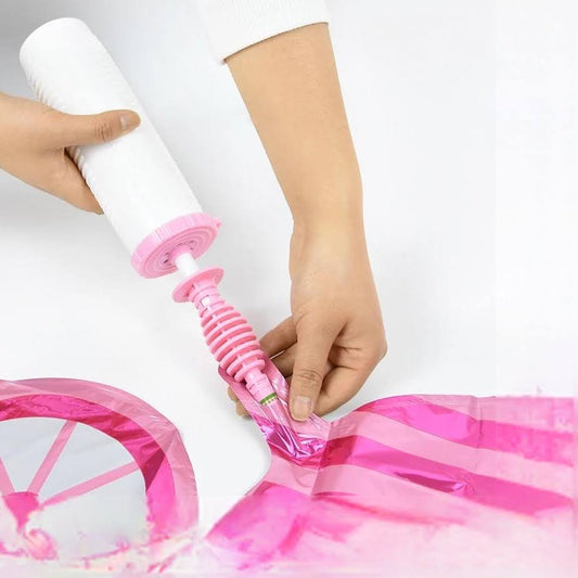 Hand Held Air Inflator - Double Action Balloon Pump