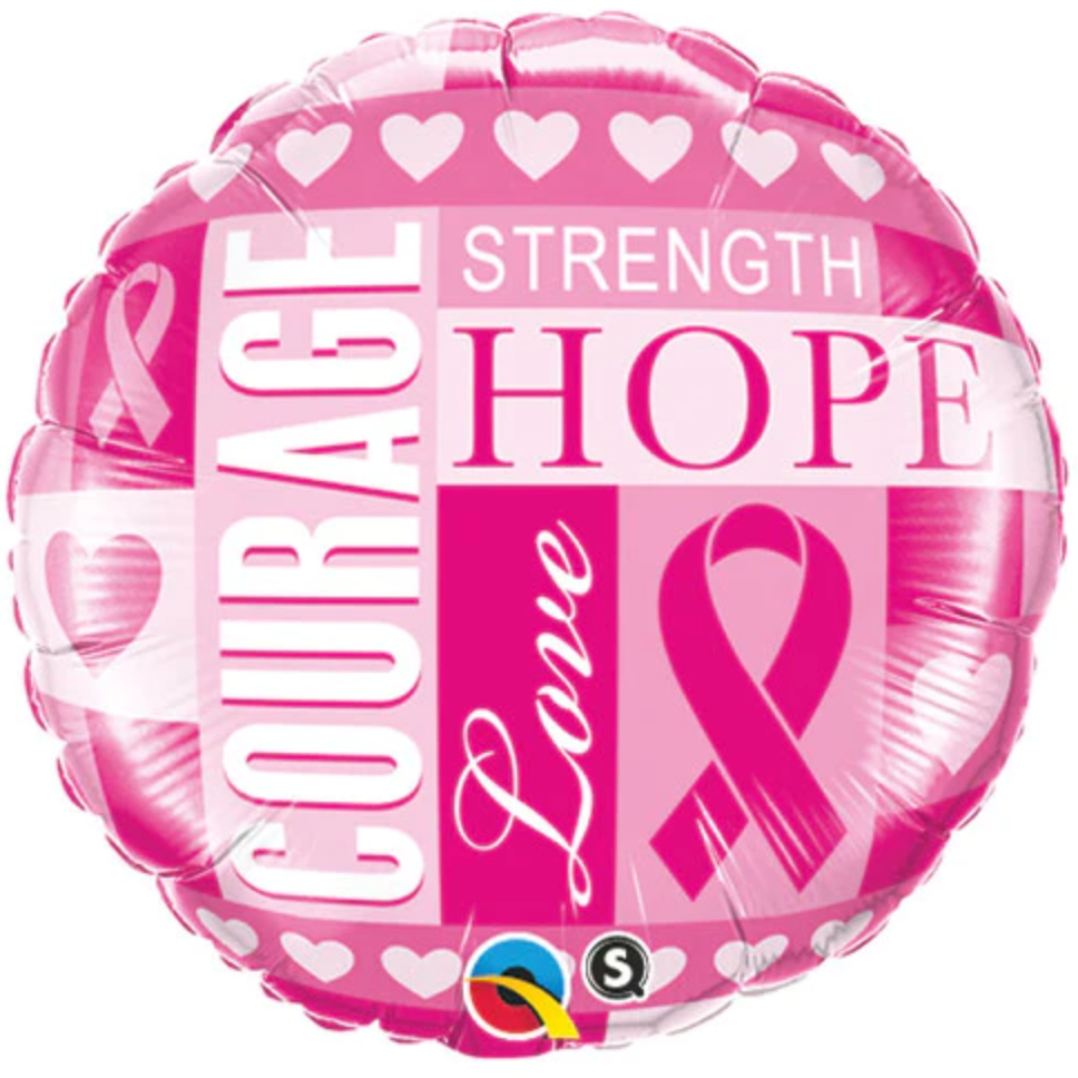 Breast Cancer Awareness Foil Balloon 18"