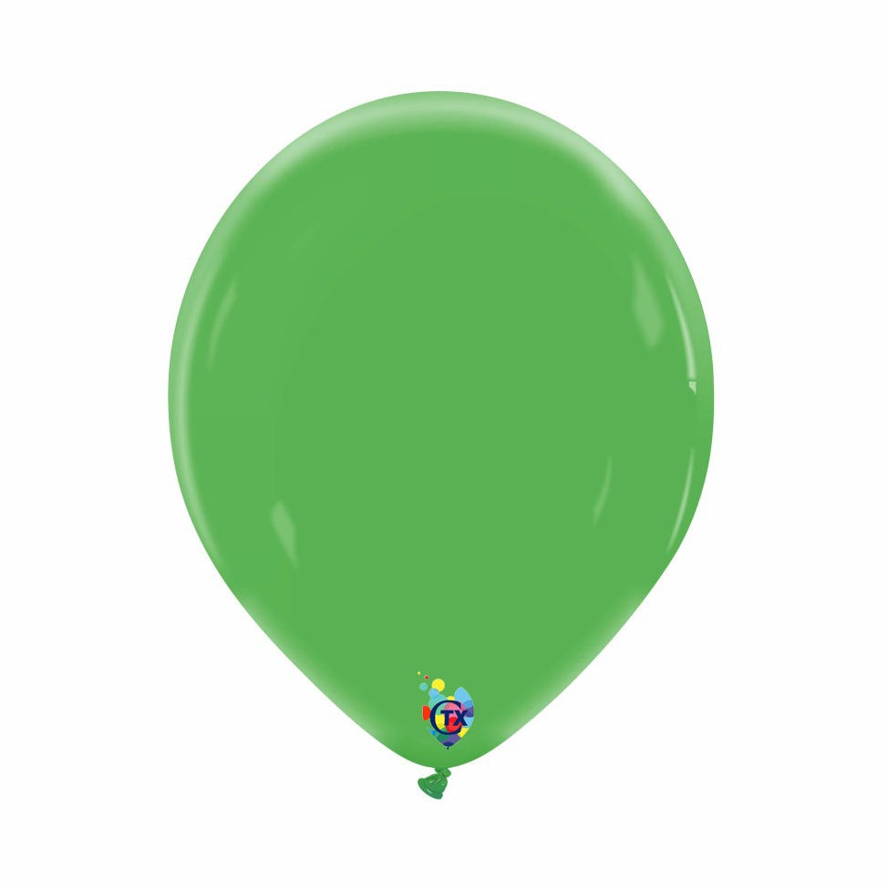 14 inch Crocodile Green Standard Color Cattex - 50 PC