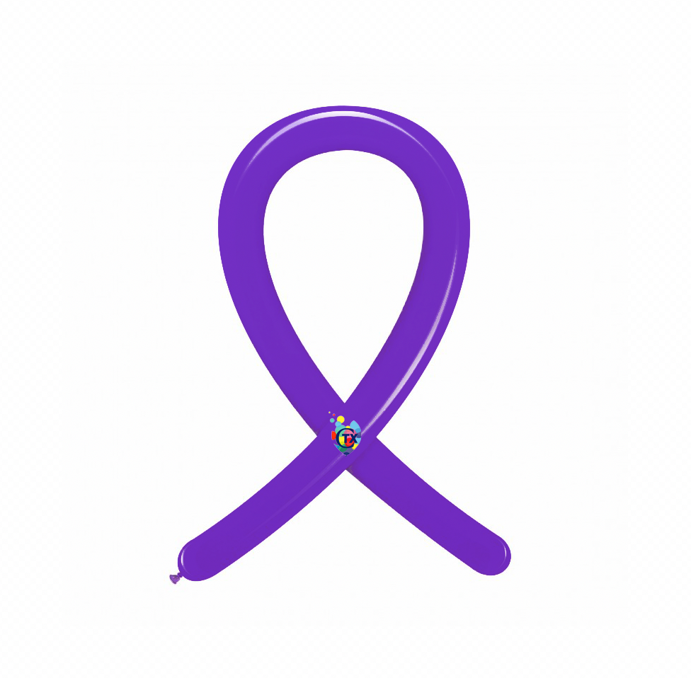 260 Modeling Balloon Purple Cattex - 100 PC