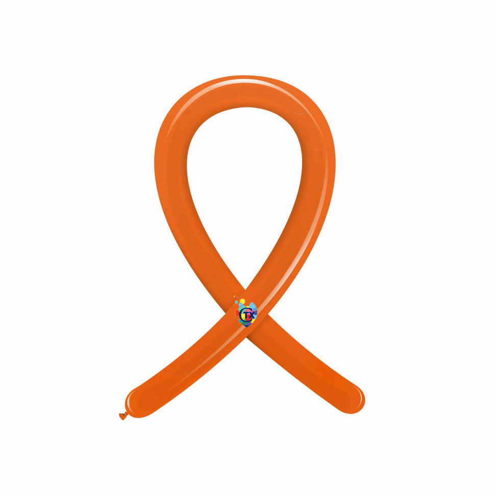 260 Modeling Balloon Orange Cattex - 100 PC
