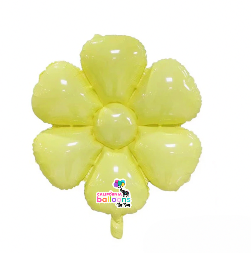 21" Pastel Mylar Flower Balloon (AIR-FILL ONLY)
