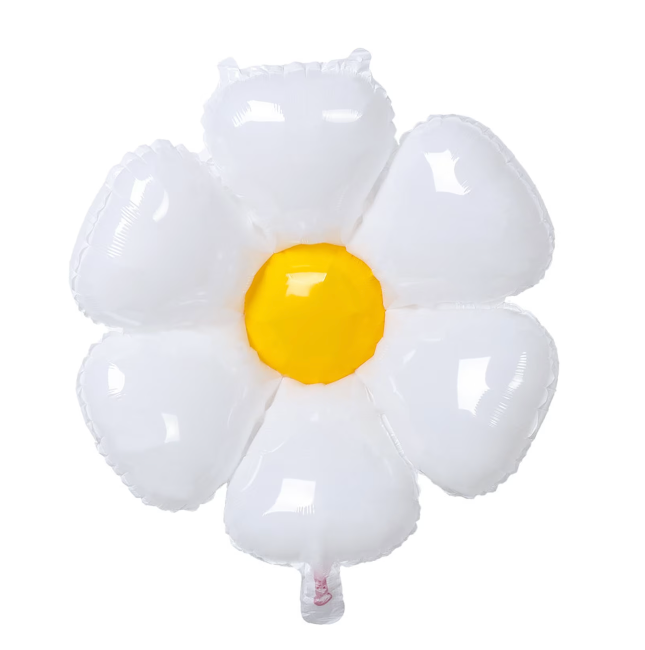 42" JUMBO White Mylar Flower Balloon - 1 PC (AIR-FILL ONLY)