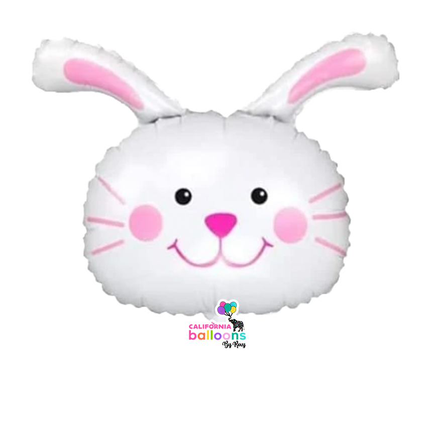 15" Bunny Mylar Balloon Head