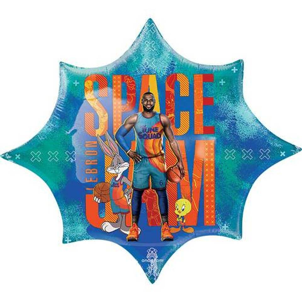 29" Space Jam 2 Mylar Shape Balloon