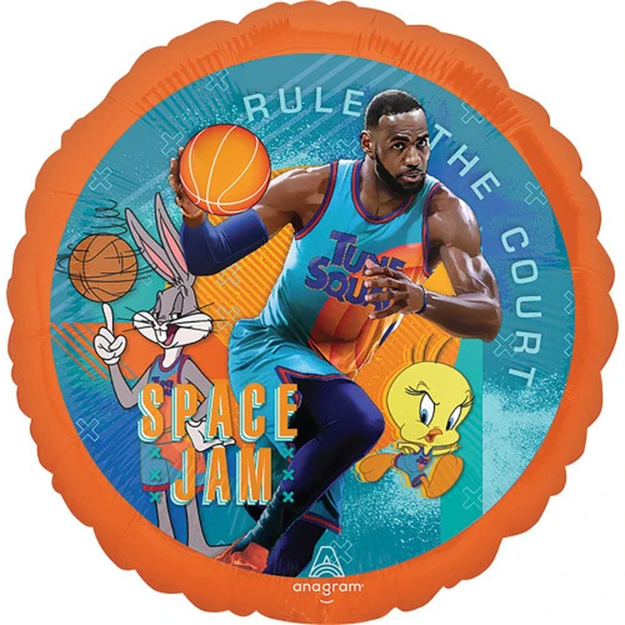 18" Space Jam 2 Mylar Shape Balloon