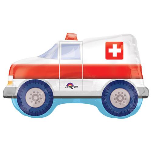 33" Ambulance Foil Balloon