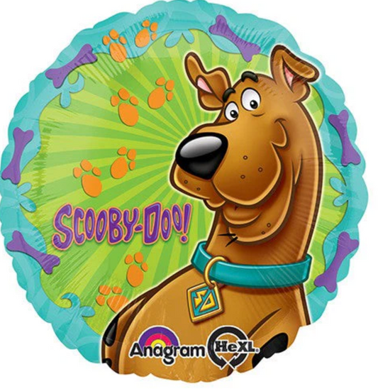 Scooby Doo Mylar Circle Shape Balloon - 18 inch