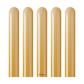 260 Modeling Balloon Gold Mirror (Chrome) Color Kalisan -  50CT Nozzle Up