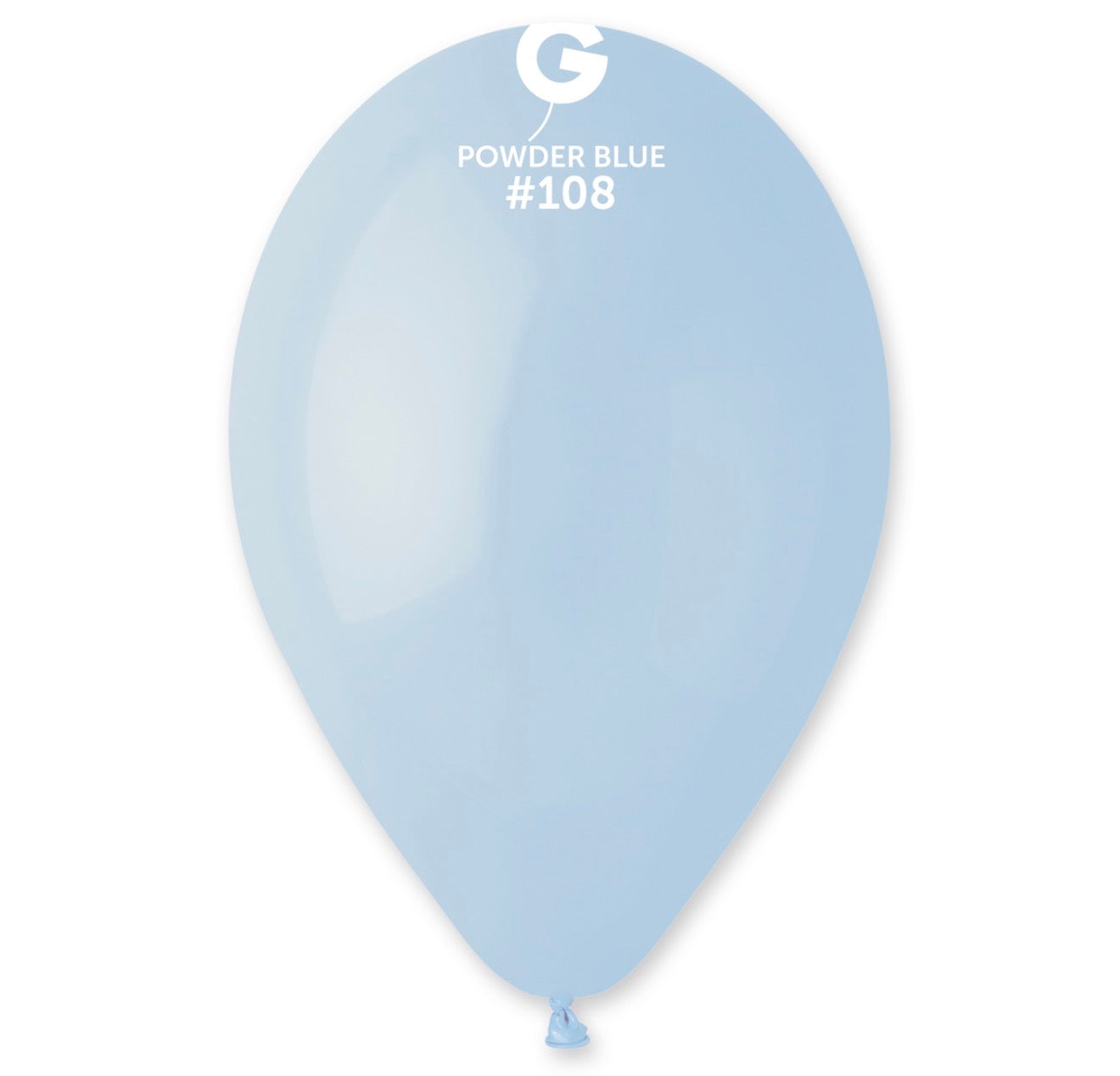 G110: #108 Powder Blue Standard Color 12in