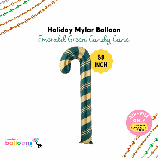 CANDY CANE BALLOON HOLIDAY CHRISTMAS 