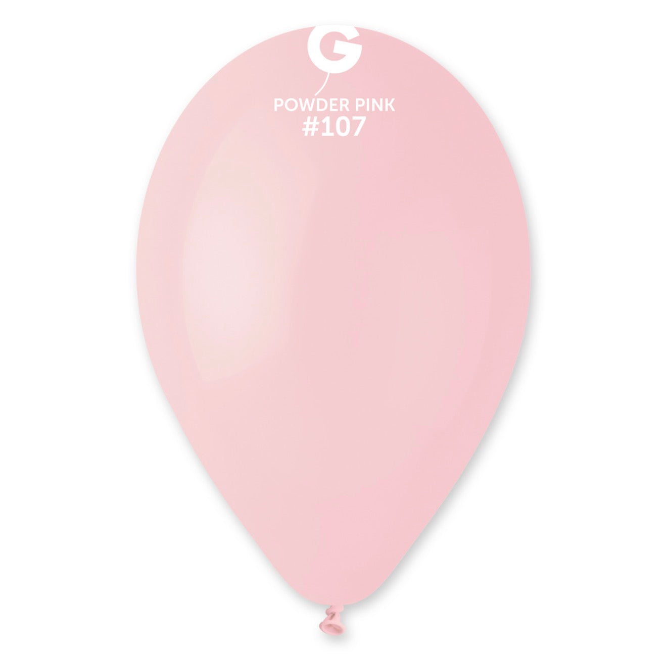 G110: #107 Powder Pink Standard Color 12in