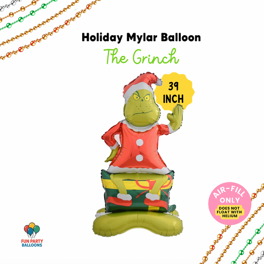 Grinch Balloon, How the grinch stole Christmas grinch balloon 