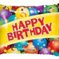 36" Jumbo Festive Happy Birthday Mylar Balloon
