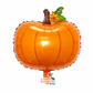 Autumn Pumpkin Shape Standard Mylar Balloon- 1 PC -18 inch