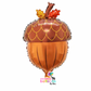 Acorn Shape Standard Mylar Balloon- 1 PC -18 inch