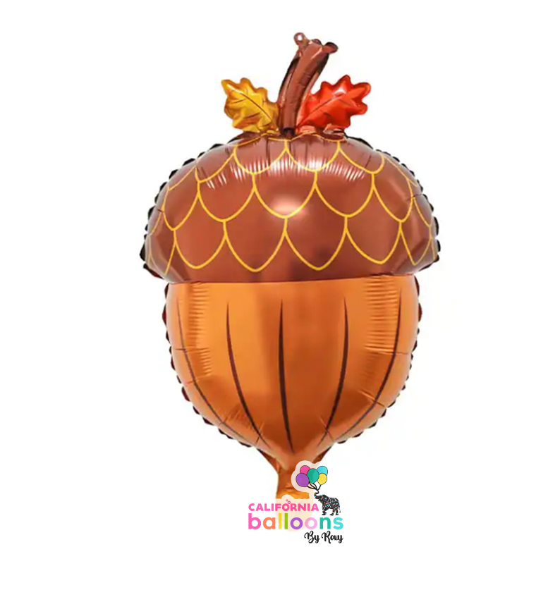 Acorn Shape Standard Mylar Balloon- 1 PC -18 inch