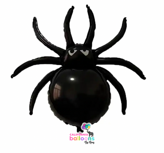 Spider Mylar Balloon- BLACK 1 PC - 30 inch - AIR-FILL ONLY