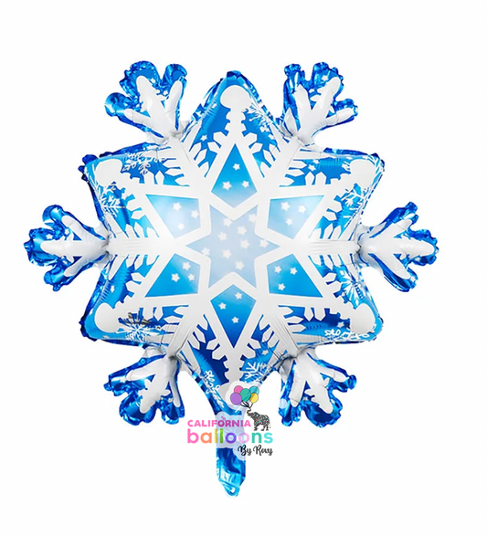 29" Snowflake Mylar Balloon