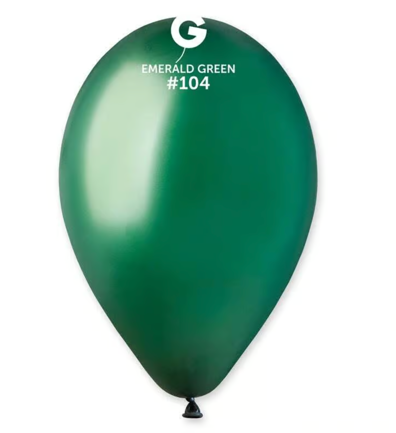 12 inch - #104 Bottle Green (Emerald Green) Standard Color Gemar- 50 PC