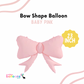 23" Baby Pink Bow Shape Balloon (AIR-FILL ONLY)