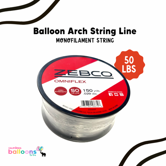 Balloon Arch String Line - Monofilament - 50 LBS