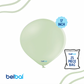 17" Kiwi Cream Pastel Color Belbal- 25 PC