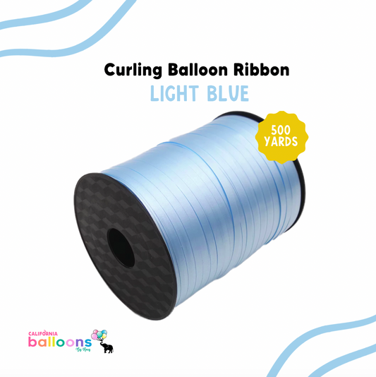 Balloon Curling Ribbon - LIGHT BLUE - 500 YDS