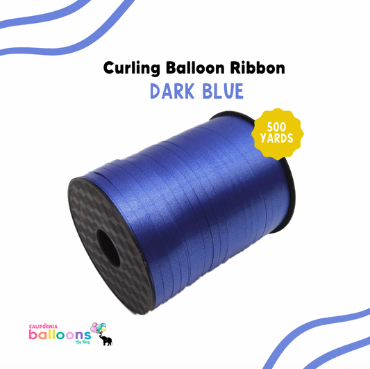 Balloon Curling Ribbon - DARK BLUE - 500 YDS