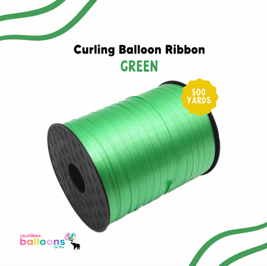 Balloon Curling Ribbon - GREEN - 500 YDS