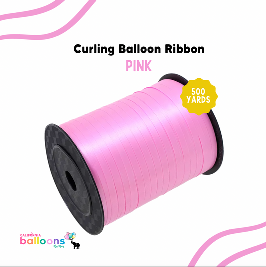Balloon Curling Ribbon - PINK - 500 YDS