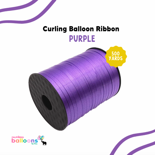 Balloon Curling Ribbon - PURPLE - 500 YDS